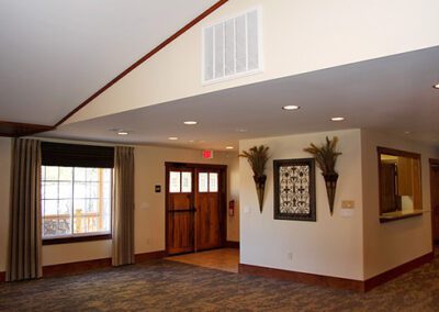 Forge Valley Event Center | Hendersonville, Brevard, Asheville | lovely interior decorations that can be replaced for your taste