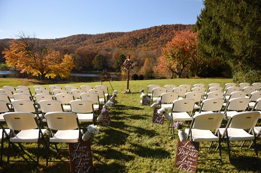 Forge Valley Event Center | Hendersonville, Brevard, Asheville | fall in the mountains at forge valley event center