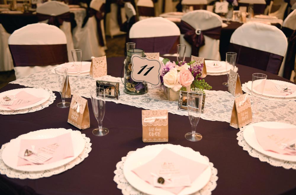 Forge Valley Event Center | Hendersonville, Brevard, Asheville | table setting